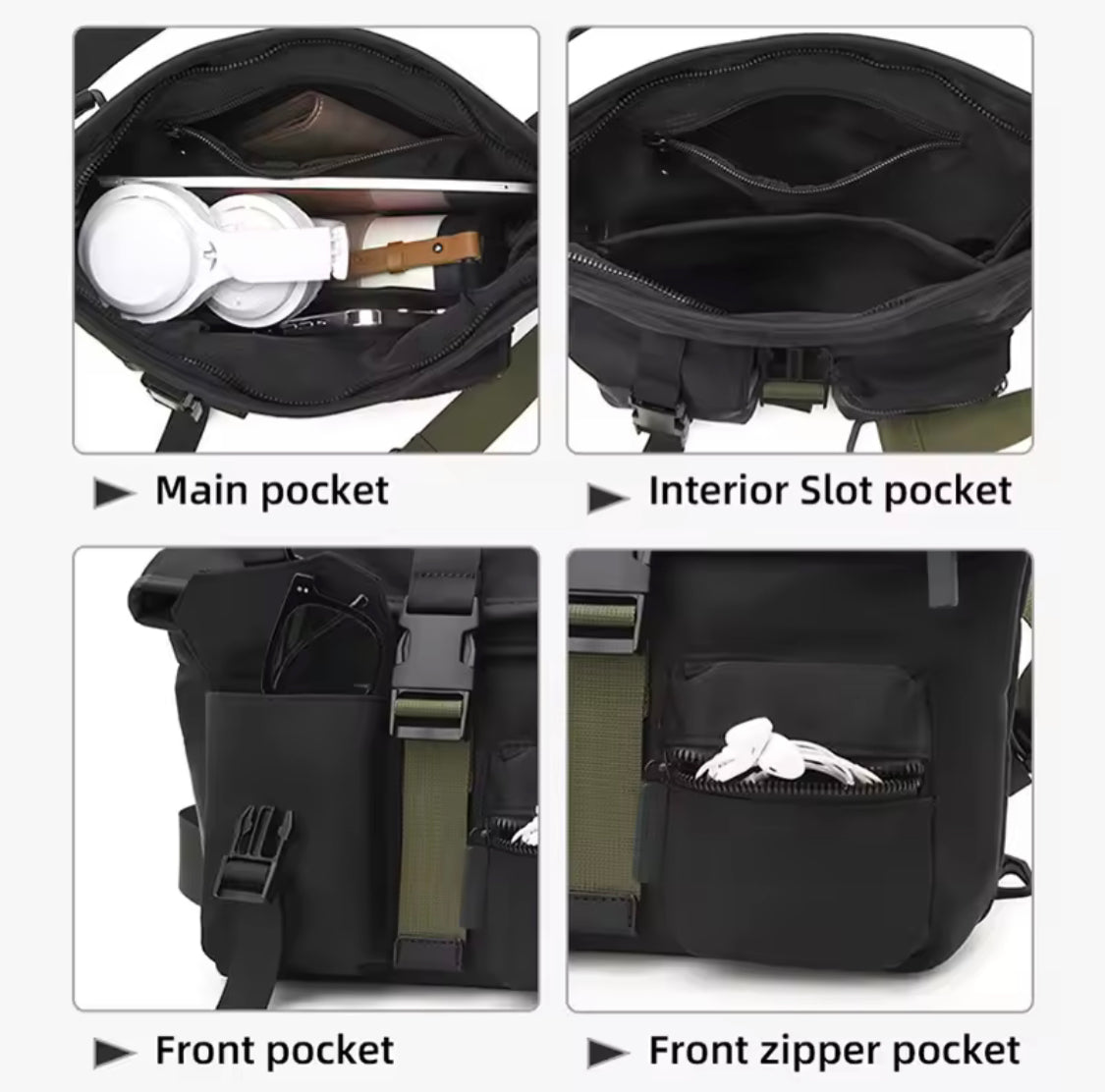 Outdoor Travel Shoulder Bag For Men, Crossbody Bag, Camping Bag, Gym Messenger Bag, Multifunctional Shoulder Bag Outdoor Travel Shoulder Bag For Men, Crossbody Bag, Camping Bag, Gym Messenger Bag, Multifunctional Shoulder Bag